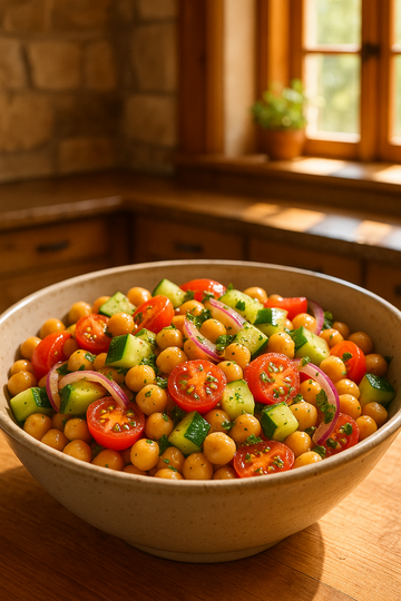 Mediterranean Chickpea Salad